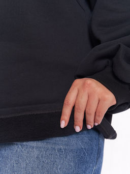 Джемпер с объемными рукавами буфами LN01561BLK01 - Артесса фото 5