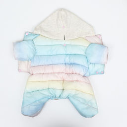 Комбинезон Для прогулки, размер 14 (ДС 28 см, ОГ 42 см, ОШ 31 см), пастельный - Simaland фото 10