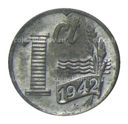 1 цент 1942 года Нидерланды