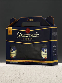 Подарочный набор мужской «Богатства», гель для душа, шампунь для волос, мочалка, Чистое счастье