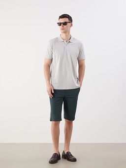 Polo Yaka K?sa Kollu Pike Erkek Ti??rt