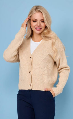 Кардиган P422-1516 beige