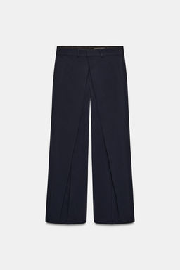 PLEATED WIDE-LEG TROUSERS ZW COLLECTION - Zara фото 5