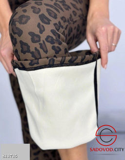 Брюки женские с леопардовым принтом - Bruno фото 6