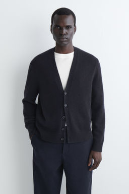 C?RDIGAN CASHMERE CON CUELLO DE PICO - H&m фото 2