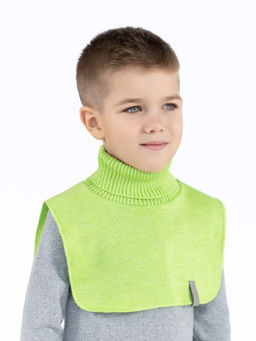 Манишка вязаная черная Ш-111 (48-54)