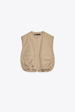 ZW COLLECTION OVERSIZE WAISTCOAT - Zara фото 11