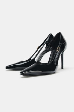 HIGH-HEEL SHOES WITH SIDE CUT-OUTS - Zara фото 2