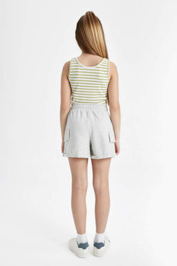 Шорты карго с карманами для девочек - Defacto фото 6