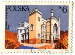 Марка Замок Корник XV век 1977 год Польша