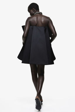 Minivestido de saten con lazo - H&m фото 6