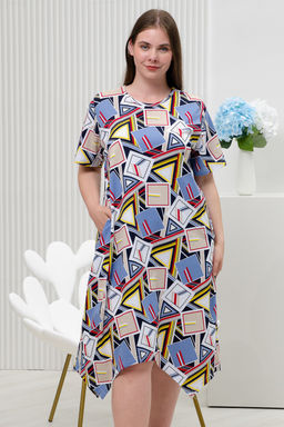 Платье Натали 11870 из хлопка  фото 4