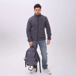 RODOS Толстовка на молнии мужская флис М-321 Синий  фото 22