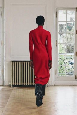 100% WOOL MIDI DRESS - Zara фото 3