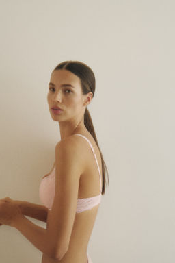 Sujetador push-up de encaje sin aros - H&m фото 7