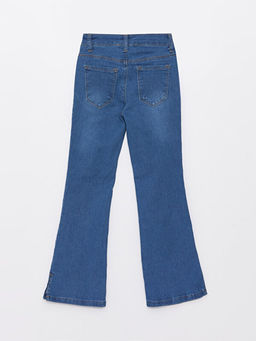 Basic ?spanyol Pa?a K?z ?ocuk Jean Pantolon - Waikiki фото 2