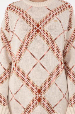 Женский кремовый меланжевый свитер Дополнительная скидка 11% в корзине - U.s. polo assn фото 13