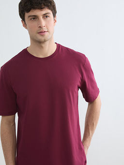 Bisiklet Yaka Penye Erkek Ti??rt