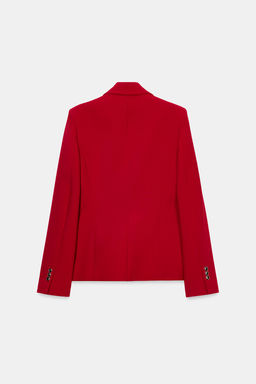FITTED BLAZER WITH SHOULDER PADS - Zara фото 19