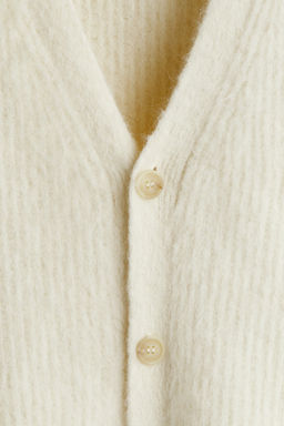 C?rdigan en mezcla de alpaca Loose Fit - H&m фото 6