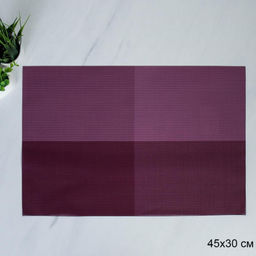 Салфетка для сервировки стола Квадраты 30х45 см ШТУЧНО / B113 /уп 10/300/лиловая