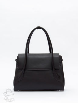 Сумка женская кожаная 2424Y coffee Polina&Eiterou