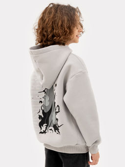 Анорак для мальчиков светло-серый с печатью - Mark formelle фото 3