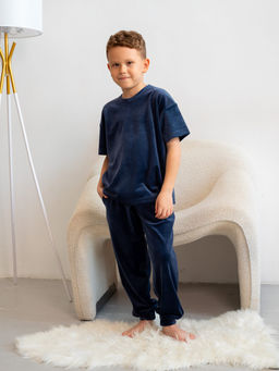 Костюм для мальчика Котик Темно-синий М-03КД MODAMICA