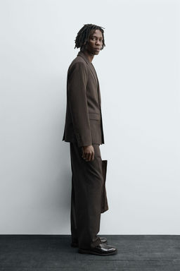 WOOL SUIT TROUSERS - Zara фото 4