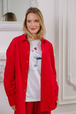 Рубашка женская Red - Captain's mate фото 9