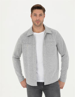 Gri Melanj Regular Fit _rme G_mlek - Pierre cardin фото 3