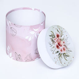 Набор круглых подарочных коробок 5 в 1 Успокоение , 19.5?19.5 - 14?14 см