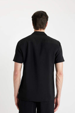 Рубашка Aerobin с короткими рукавами и воротником-поло Modern Fit - Defacto фото 7