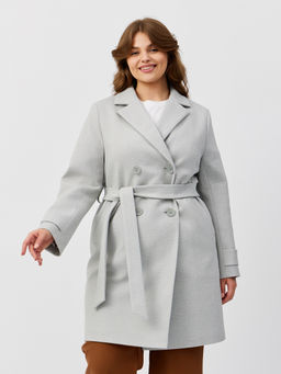 Пальто женское демисезонное 25570 (клетка britny) - Kankan фото 40