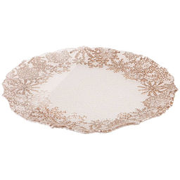 ТАРЕЛКА SNOW CHAMPAGNE21СМ - Lefard фото 2