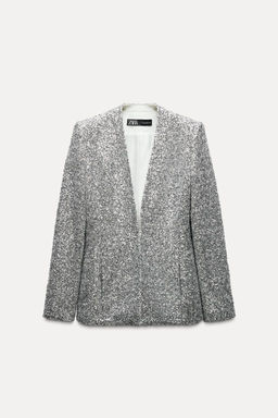 SEQUIN BLAZER - Zara фото 4