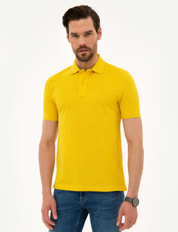 Sar_ Slim Fit Polo Yaka Basic Ti__rt