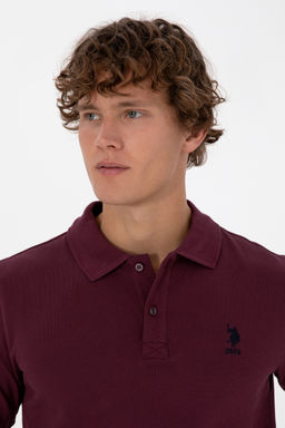 Erkek Bordo Basic Sweatshirt Sepette S_rpriz _ndirim - U.s. polo assn фото 16