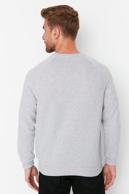 TRENDYOL MAN Bordo Regular/Normal Kesim Ici Polar/S?cak Tutan Sweatshirt TMNAW23SW00189 - Trendyolmilla фото 13