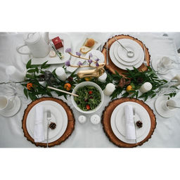 Тарелка Magistro Crotone, d=25.8 см, фарфор, белая  фото 5