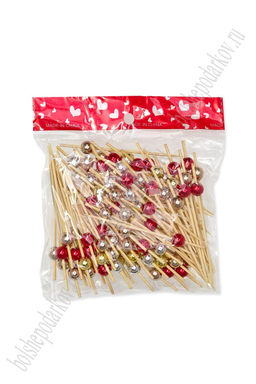 Шпажки бамбуковые 9 см (100 шт) SF-7819, №10 - Больше подарков фото 2