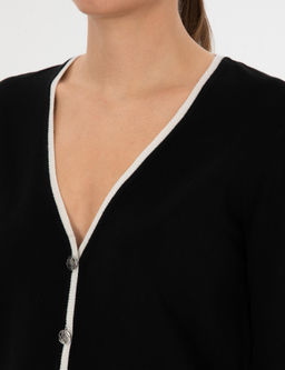 Siyah Slim Fit Triko H_rka - Pierre cardin фото 7