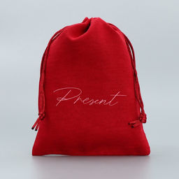 Цена за 5 шт. Мешочек подарочный замшевый «Дарю», 13 х 18 см +/- 1.5 см