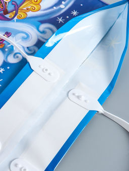 Цена за 10 шт. Пакет подарочный новогодний «Ночка», полиэтиленовый с пластиковой ручкой, 40×44 см