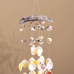 Музыка ветра «Дары моря», 15×15×45 см