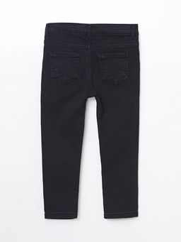 Beli Lastikli Basic Erkek Bebek Jean Pantolon