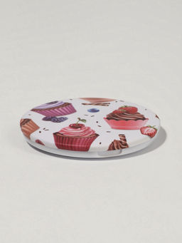 Зеркало складное «Сладости», d=7.5 см, рисунок МИКС