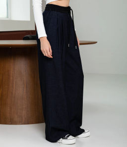 Брюки #КТ16380, тёмно-синий