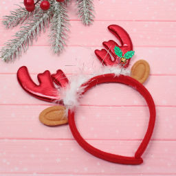 Цена за 2 шт. Ободок карнавальный "Волшебный оленёнок" 16*20 см