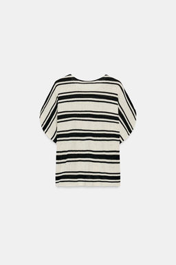 TOP R?STICO MANGA CAPA / Crudo / Negro - Zara фото 9